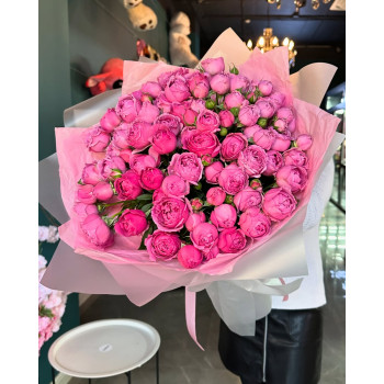 Bouquet "Love" with peony-shaped roses